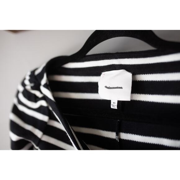 Reformation Lennox Knit Top XS NEW - Picture 3 of 4